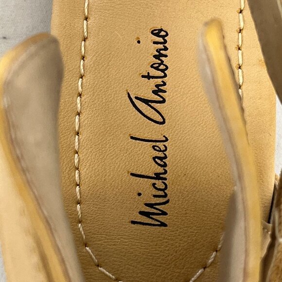 Michael Antonio Flip Flop Boho Beaded Sandles Summer Slippers Beach Shoes Size 6 - Picture 9 of 11